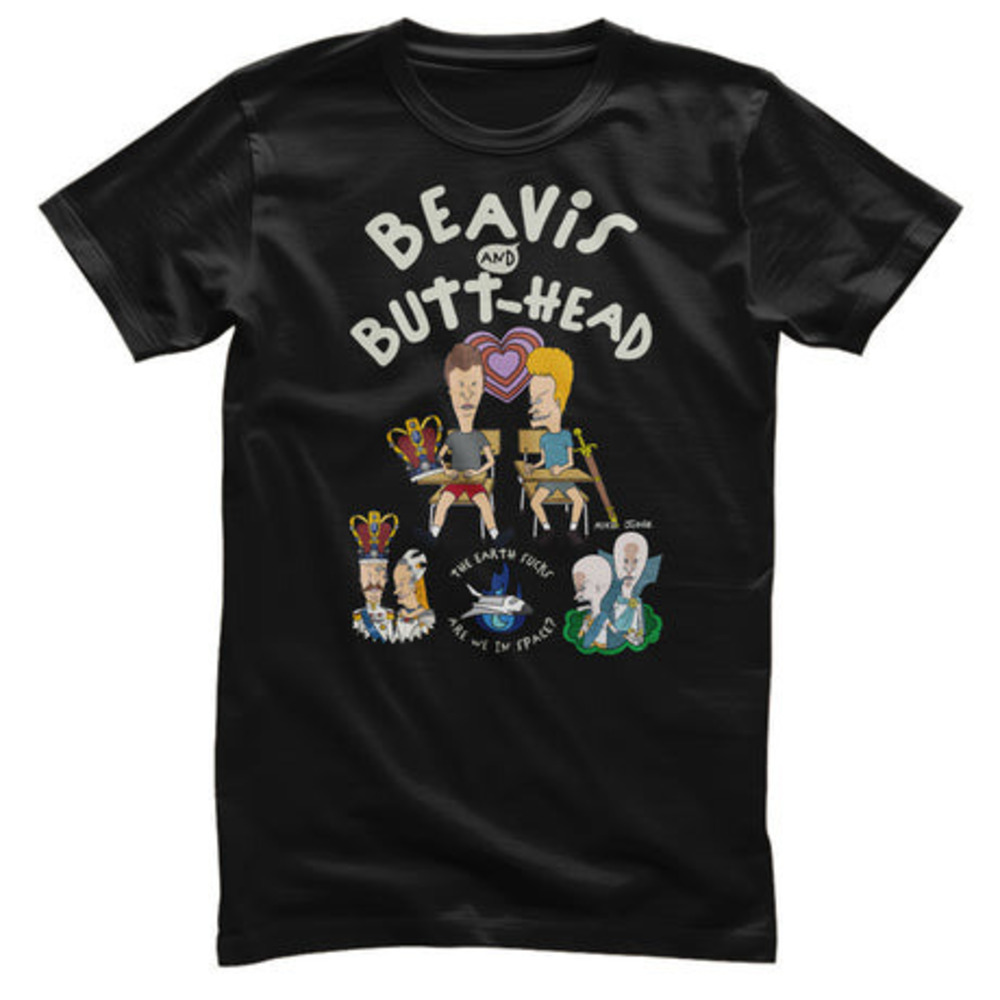Beavis And Butt-Head T-shirts Black